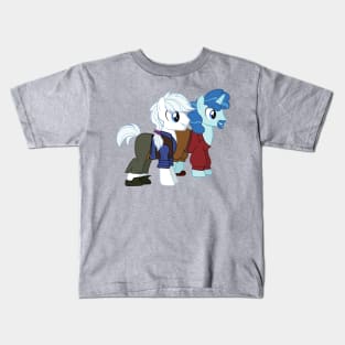 Party Favor and Double Diamond as Miguel and Tulio Kids T-Shirt